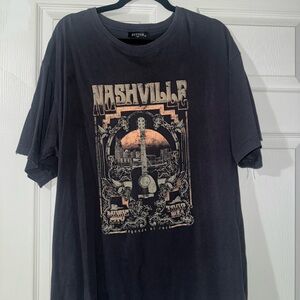 Nashville Graphic T-Shirt - Black